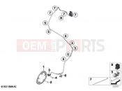 BMW Motorrad BMW 2020 C models CE04 (0C51, 0C53) Speed sensor, front | Speed sensor, front