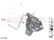 BMW Motorrad BMW 2020 C models CE04 (0C51, 0C53) Windshield / mounting | Windshield / mounting