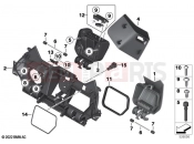 BMW Motorrad BMW 2020 C models CE04 (0C51, 0C53) Storage compartment front section | Storage compartment front section