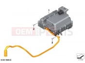 BMW Motorrad BMW 2020 C models CE04 (0C51, 0C53) Integrated charging module | Integrated charging module
