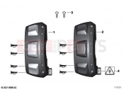 BMW Motorrad BMW 2020 C models CE04 (0C51, 0C53) Additional switch special vehicle left | Additional switch special vehicle left
