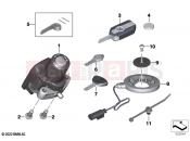 BMW Motorrad BMW 2020 C models CE04 (0C51, 0C53) Radio-controlled locking system | Radio-controlled locking system