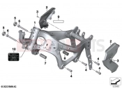 BMW Motorrad BMW 2023 F models F 750 GS (0B38) Front frame | Front frame