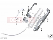 BMW Motorrad BMW 2023 F models F 750 GS (0B38) Holder for engine spring strut | Holder for engine spring strut