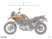 BMW Motorrad BMW 2023 F models F 750 GS (0B38) Sticker set 4 | Sticker set 4