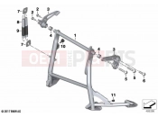 BMW Motorrad BMW 2021 F models F 750 GS (0B38) Centre stand | Centre stand