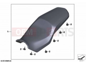 BMW Motorrad BMW 2021 F models F 750 GS (0B38) Seat bench | Seat bench
