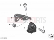 BMW Motorrad BMW 2021 F models F 750 GS (0B38) Acceleration sensor emerg.call system | Acceleration sensor emerg.call system