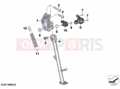 BMW Motorrad BMW 2023 F models F 850 GS (0B29) Side stand | Side stand