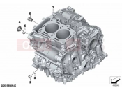 BMW Motorrad BMW 2023 F models F 850 GS (0B29) Engine housing | Engine housing