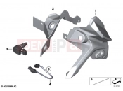 BMW Motorrad BMW 2023 F models F 850 GS (0B29) USB charging socket | USB charging socket