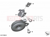 BMW Motorrad BMW 2023 F models F 850 GS (0B29) Horn | Horn