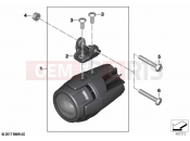 BMW Motorrad BMW 2023 F models F 850 GS (0B29) LED additional headlight 