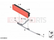 BMW Motorrad BMW 2023 F models F 850 GS (0B29) Stop signal transmitter, front | Stop signal transmitter, front