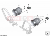 BMW Motorrad BMW 2023 F models F 850 GS (0B29) Signal system, electronic | Signal system, electronic