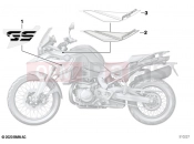 BMW Motorrad BMW 2021 F models F 850 GS (0B29) Stick-on label 2 | Stick-on label 2