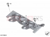 BMW Motorrad BMW 2021 F models F 850 GS (0B29) Seat bench locking system | Seat bench locking system