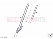 BMW Motorrad BMW 2021 F models F 850 GS (0B29) Fork slider | Fork slider