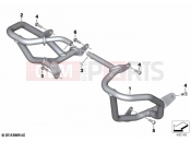 BMW Motorrad BMW 2021 F models F 850 GS (0B29) Engine protection bar | Engine protection bar