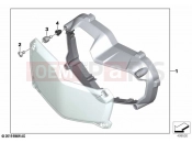 BMW Motorrad BMW 2021 F models F 850 GS (0B29) Set, headlight guard | Set, headlight guard