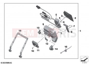 BMW Motorrad BMW 2021 F models F 850 GS (0B29) Navigation preparation 2 | Navigation preparation 2