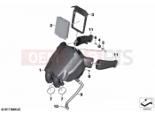 BMW Motorrad BMW 2021 F models F 850 GS (0B29) Intake silencer | Intake silencer