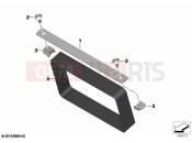 BMW Motorrad BMW 2021 F models F 850 GS (0B29) Additional battery holder | Additional battery holder