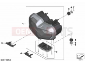 BMW Motorrad BMW 2021 F models F 850 GS (0B29) LED headlight - Generation II | LED headlight - Generation II