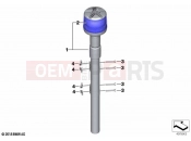 BMW Motorrad BMW 2021 F models F 850 GS (0B29) Rotating lights | Rotating lights