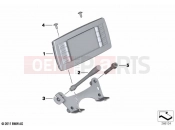 BMW Motorrad BMW 2021 F models F 850 GS (0B29) Control panel, radio / microphone | Control panel, radio / microphone