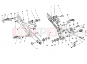 DUCATI Monster 750 Dark FOOTREST » FRAME