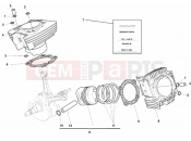 DUCATI Monster 750 Dark CYLINDER - PISTON » ENGINE CASE