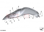 BMW Motorrad BMW 2023 F models F 900 R (0K14) Fairing side panel, front | Fairing side panel, front
