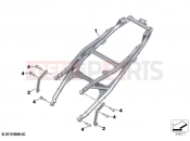 BMW Motorrad BMW 2023 F models F 900 R (0K14) Rear frame | Rear frame
