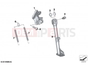 BMW Motorrad BMW 2023 F models F 900 R (0K14) Side stand | Side stand