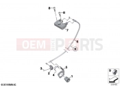 BMW Motorrad BMW 2023 F models F 900 R (0K14) Seat bench locking system | Seat bench locking system