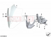 BMW Motorrad BMW 2023 F models F 900 R (0K14) Windscreen, high | Windscreen, high