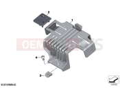 BMW Motorrad BMW 2023 F models F 900 R (0K14) Holder, battery | Holder, battery