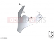 BMW Motorrad BMW 2021 F models F 900 XR A2 (0K41) Upper trim section | Upper trim section
