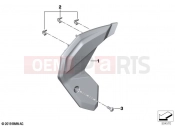 BMW Motorrad BMW 2021 F models F 900 XR A2 (0K41) Frame trim | Frame trim