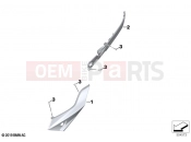 BMW Motorrad BMW 2021 F models F 900 XR A2 (0K41) Tail trim | Tail trim