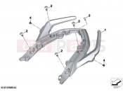 BMW Motorrad BMW 2021 F models F 900 XR A2 (0K41) Handle rear | Handle rear