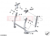 BMW Motorrad BMW 2021 F models F 900 XR A2 (0K41) Centre stand 2 | Centre stand 2