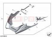 BMW Motorrad BMW 2021 F models F 900 XR A2 (0K41) Engine spoiler | Engine spoiler