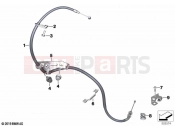 BMW Motorrad BMW 2021 F models F 900 XR A2 (0K41) Clutch cable | Clutch cable