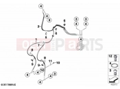 BMW Motorrad BMW 2021 F models F 900 XR A2 (0K41) Brake lines, front | Brake lines, front