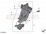 BMW Motorrad BMW 2021 K models K 1600 Bagger 22 (0F61, 0F63) Topcase locking mechanism | Topcase locking mechanism