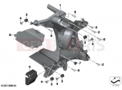 BMW Motorrad BMW 2021 K models K 1600 Bagger 22 (0F61, 0F63) Front panel carrier | Front panel carrier