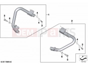 BMW Motorrad BMW 2021 K models K 1600 Bagger 22 (0F61, 0F63) Engine protection bar 2 | Engine protection bar 2