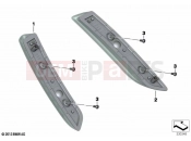 BMW Motorrad BMW 2021 K models K 1600 Bagger 22 (0F61, 0F63) Turn indicators, front | Turn indicators, front